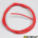 Electric wire 1mm universal red (by the meter)