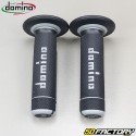 Handle grips Domino racing cross gray and black