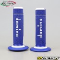 Puños Domino racing cross azul y blanco