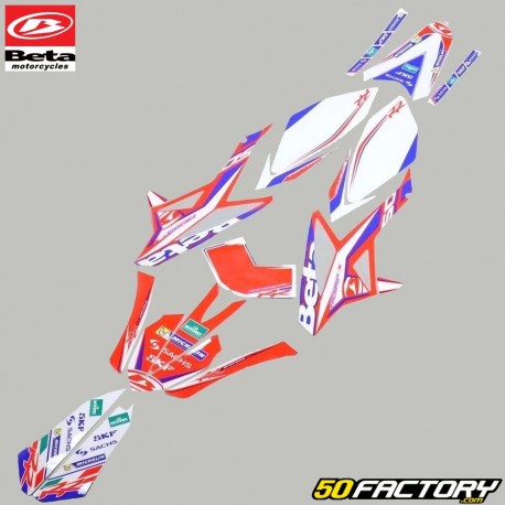 Kit de decoração original Beta  RR  Racing factory desde 2011