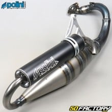 Terminale scarico Polini squadra di scooter 4 Peugeot Ludix orizzontale, Speedfight 3 ... 50 2T