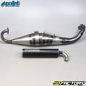 scarico Polini squadra di scooter 4 Peugeot Ludix orizzontale, Speedfight 3 ... 50 2T