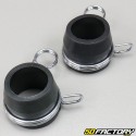 Fork dust covers with groove and springs Peugeot 103