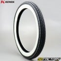 2 1 / 4-16 Tire Kenda K252 white sides moped