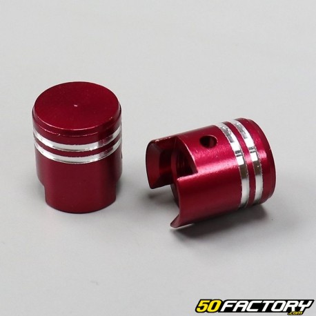 Tappi per pistone rosso (coppia) V2