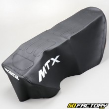 Schwarzer Sitzbankbezug Honda MTX 50