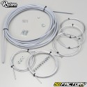 Graue Kabel und Muffen Peugeot  XNUMX Restone  (Kit)