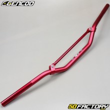 Aluminum handlebar Ø 22 mm Gencod red with red bar