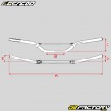 Aluminum Handlebar Ø 22mm Gencod money with money bar