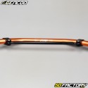 Aluminum Handlebar Ø 22mm Gencod orange with black bar and foam