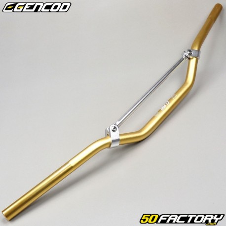 Aluminum Handlebar Ø 22mm Gencod gold with silver bar