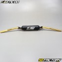 Aluminum Handlebar Ø 22mm Gencod gold with black bar and foam