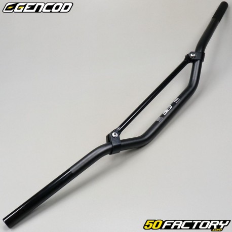 Aluminum Handlebar Ø 22mm Gencod black with black bar