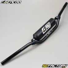 Aluminum handlebar Ø 22 mm Gencod black with black bar and foam