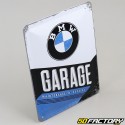 Plaque émaillée BMW Garage 15x20 cm