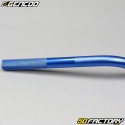 Guidon alu Ø 22mm Gencod bleu avec barre bleue