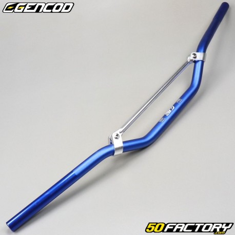 Aluminum Handlebar Ø 22mm Gencod blue with silver bar