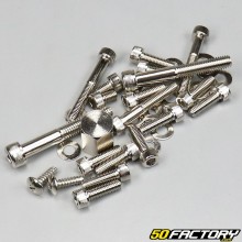 MBK fairing and crankcase screws Booster,  Yamaha Bw&#39;s chrome