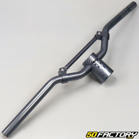 Carbon street handlebar with stem Piaggio