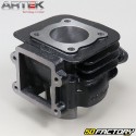 Piston cylinder cast iron (with cylinder head) Minarelli vertical MBK Booster,  Yamaha Bw&#39;s ... 50 2T Artek  K1