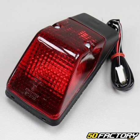 Fanale posteriore rosso tipo Honda XR, Suzuki DR e TS