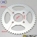 Rear sprocket 51 teeth steel 428 Brixton Steel Crown, Daelim, Honda, Mash... Afam