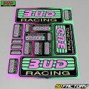 Planche de stickers Bud Racing Classic 21x30cm