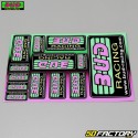 Planche de stickers Bud Racing Classic 21x15cm