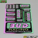 Placa de adesivos Bud Racing Classic 21x15cm