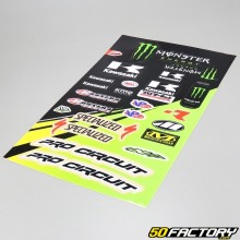 Team Kawasaki Sticker Board Pro circuit