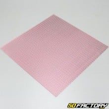 Air intake grille racing 30x30 cm red