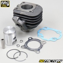 Cylindre piston fonte Ø40 mm Minarelli horizontal air Mbk Ovetto, Yamaha Neo's... 50 2T FIFTY