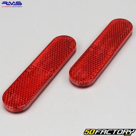 Universal red rounded reflectors to stick RMS