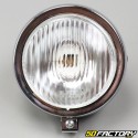 Round headlight motorcycle, moped, coffee racer Ø130mm matt black