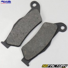 Pastilhas de freio orgânicas KTM MX XNUMX, Yamaha XTZ  XNUMX, Husqvarna TE  XNUMX ... RMS