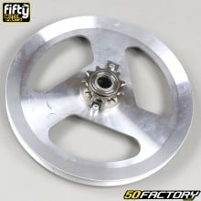 3 aluminum drive pulley complete holes with 11 sprocket Peugeot 103 SP, Vogue... Fifty