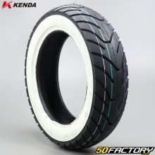 Front tire 100 / 80-10 52J Kenda K413 with white walls