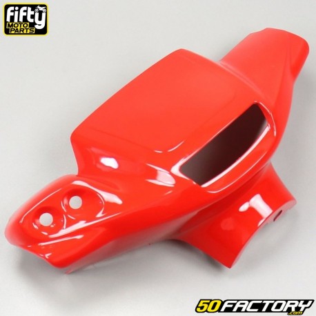 Cubierta delantera del manillar Yamaha Bw&#39;s NG, MBK Booster Rocket 50 2T FIFTY rojo