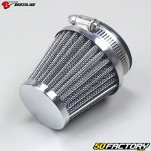 Filter air horn conical grille &Oslash;54 mm PWK Brazoline chromium