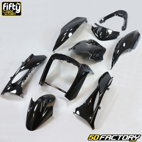 Carenagens Kit MBK Mach G,  Yamaha Jog 50 2T FIFTY preto