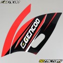 Kit grafiche adesivi Gencod Piaggio Zip (da 2000) rosso