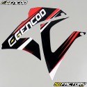 Kit decorativo Gencod Gilera SMT  et  RCR (2003 a 2010) rojo