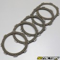 Clutch discs trimmed Honda 125 CM, Twin ...