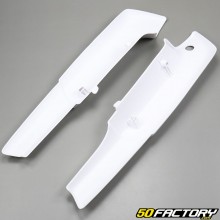 Fundas protectoras blancas para el motor Peugeot 103 Vogue fase 2 (después de 1996) y MVL