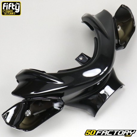 Cubierta de manillar delantera MBK Nitro,  Yamaha Aerox (antes de 2013) 50 2T FIFTY negro