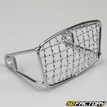 Chrome moped headlight grille