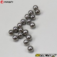 Bolas de Ø5mm de pistas de dirección superiores Mash Fifty 50, Scrambler  et  Seventy Five 125 (lote de 18)