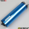 Exhaust Derbi Voca Chromed silent blue