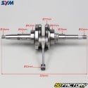 Original crankshaft Sym Orbit,  Jet... 50 4T