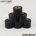 Rolos inversores 4.3g 15x12mm Minarelli vertical e horizontal Mbk Booster,  Nitro... Artek